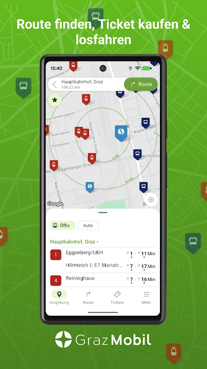 GrazMobil screenshot