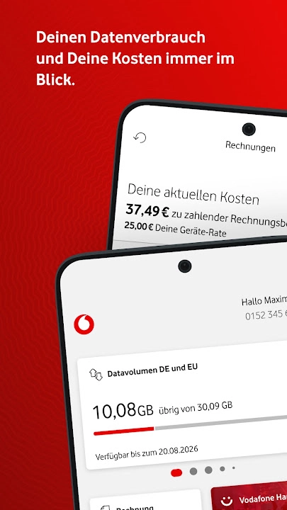 MeinVodafone screenshot