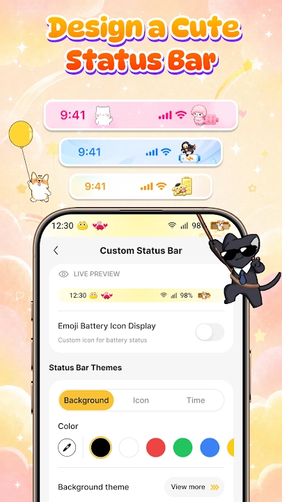 Emoji Battery screenshot