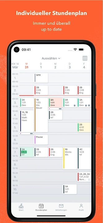 Untis Mobile screenshot