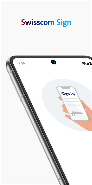 Swisscom Sign screenshot