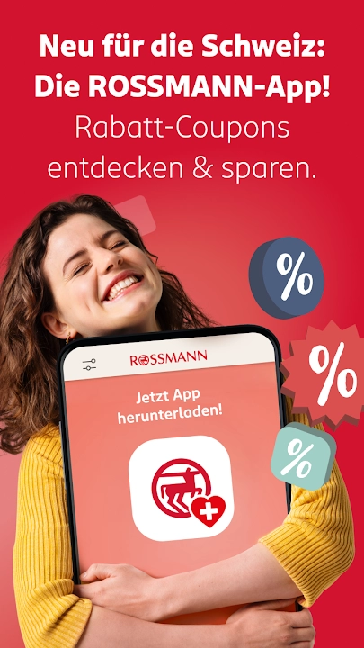 Rossmann Schweiz screenshot