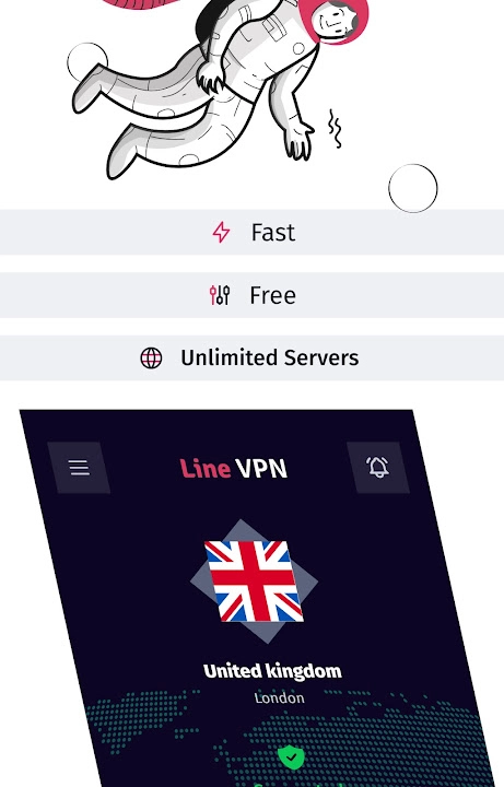 Line VPN screenshot